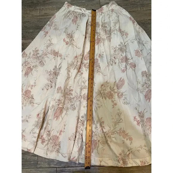 Lauren Ralph Cream Cottagecore Skirt Size 14 - Picture 2 of 3